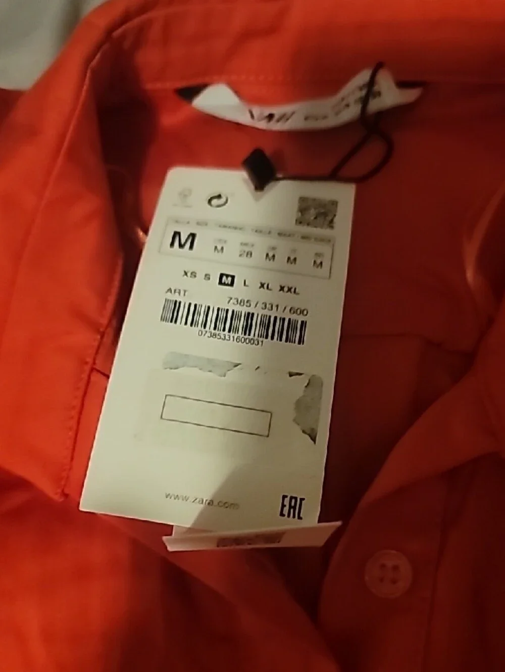 Zara bold red